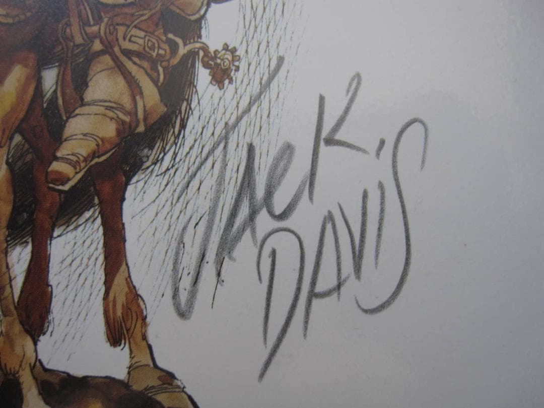 JACK DAVIS　ジャック・デイヴィス 　限定1500部　サイン入イラスト付