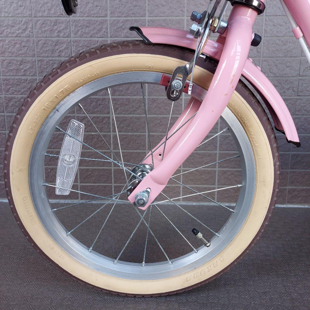 あさひ リトルフェリーク キッズ自転車 ピンク 16インチ