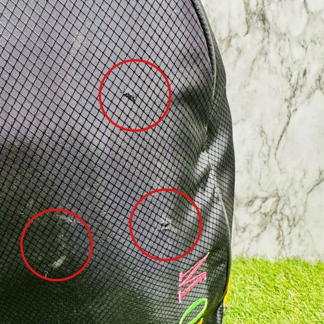 【良品】ジミーズチャーマー×モエリー スタンド式 キャディバッグ レディース