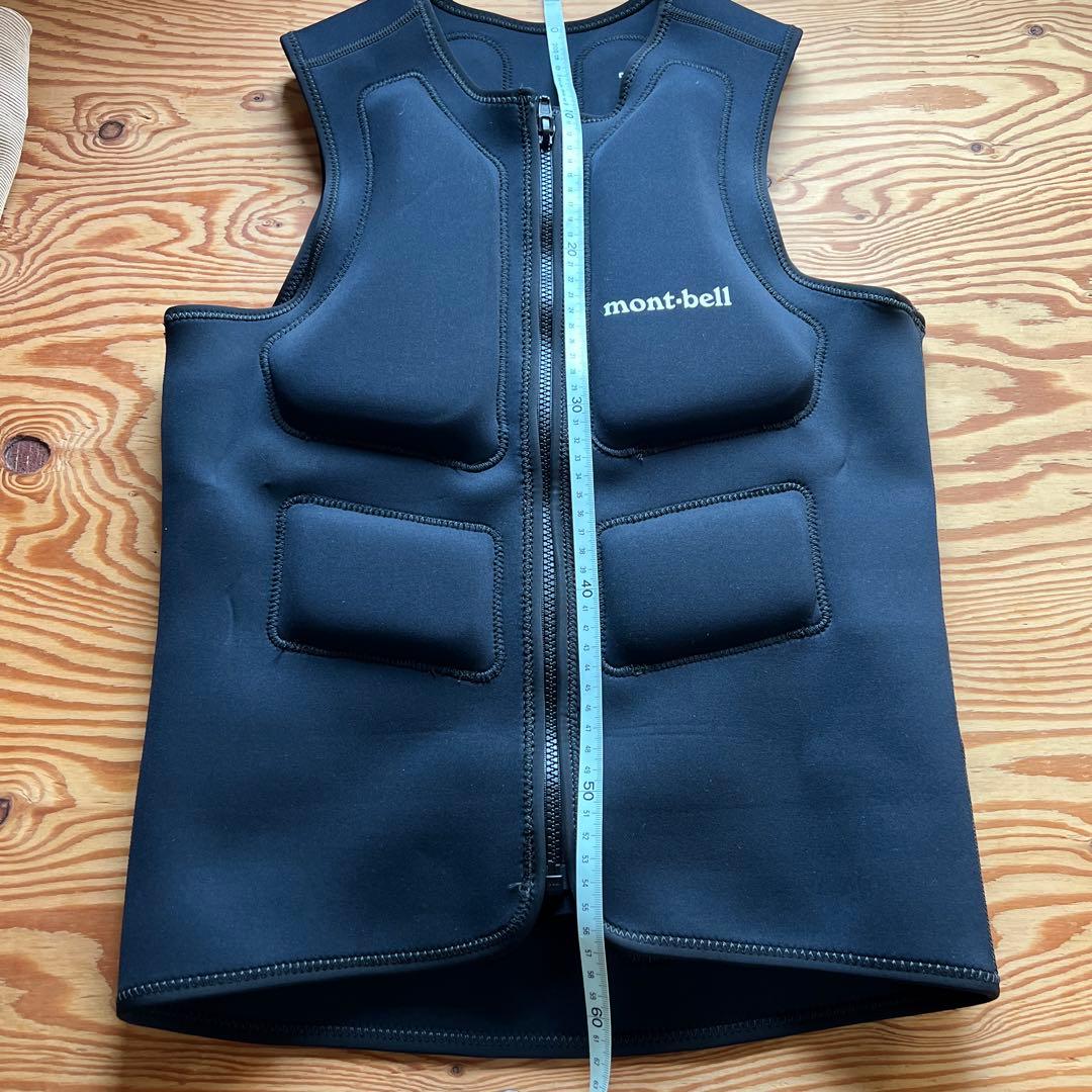 mont-bell フロートベスト M モンベル　sup ライフジャケット　黒