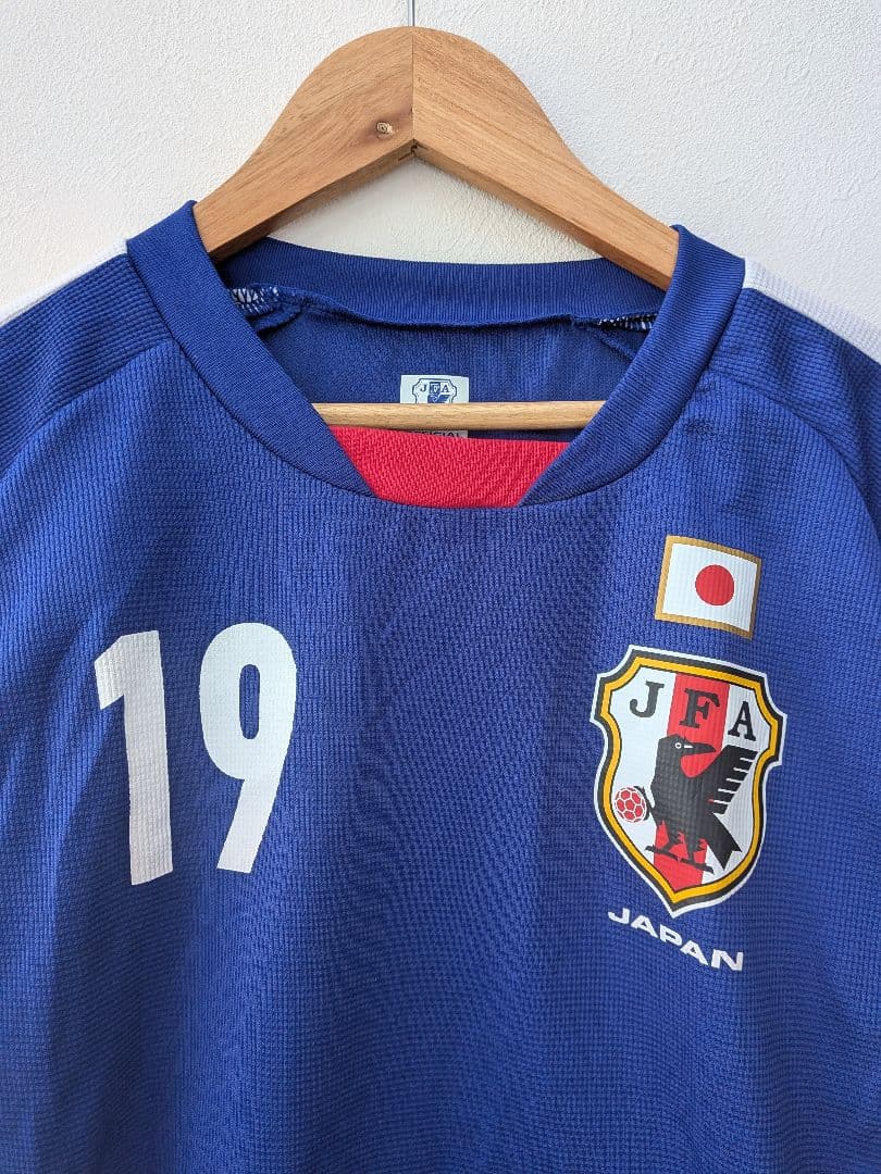 【希少 実使用期】李忠成 日本代表 ユニフォーム 19番 150cm JFA