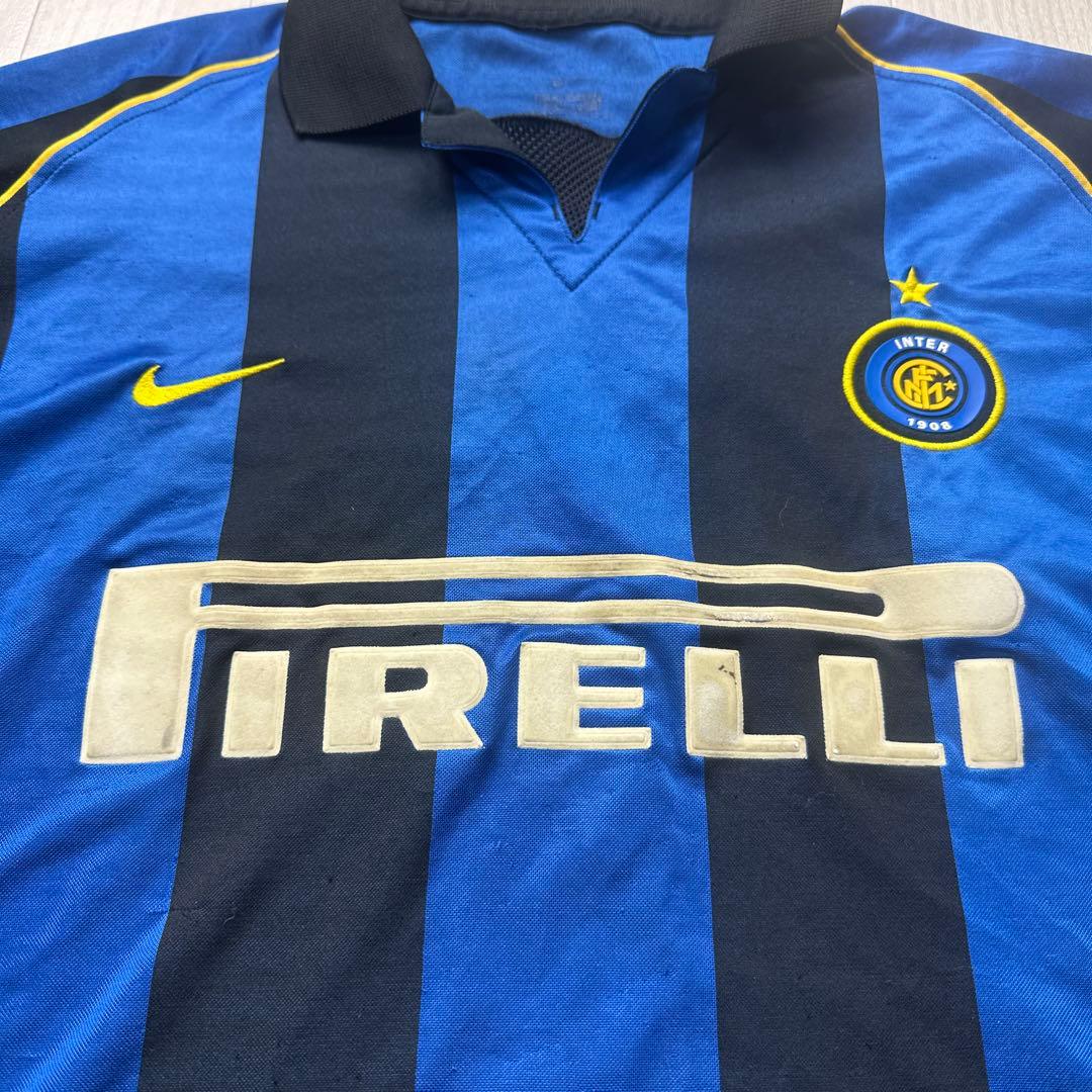 NIKE インテルミラノユニフォームXL 01/02 ⑨ロナウドイングランド製