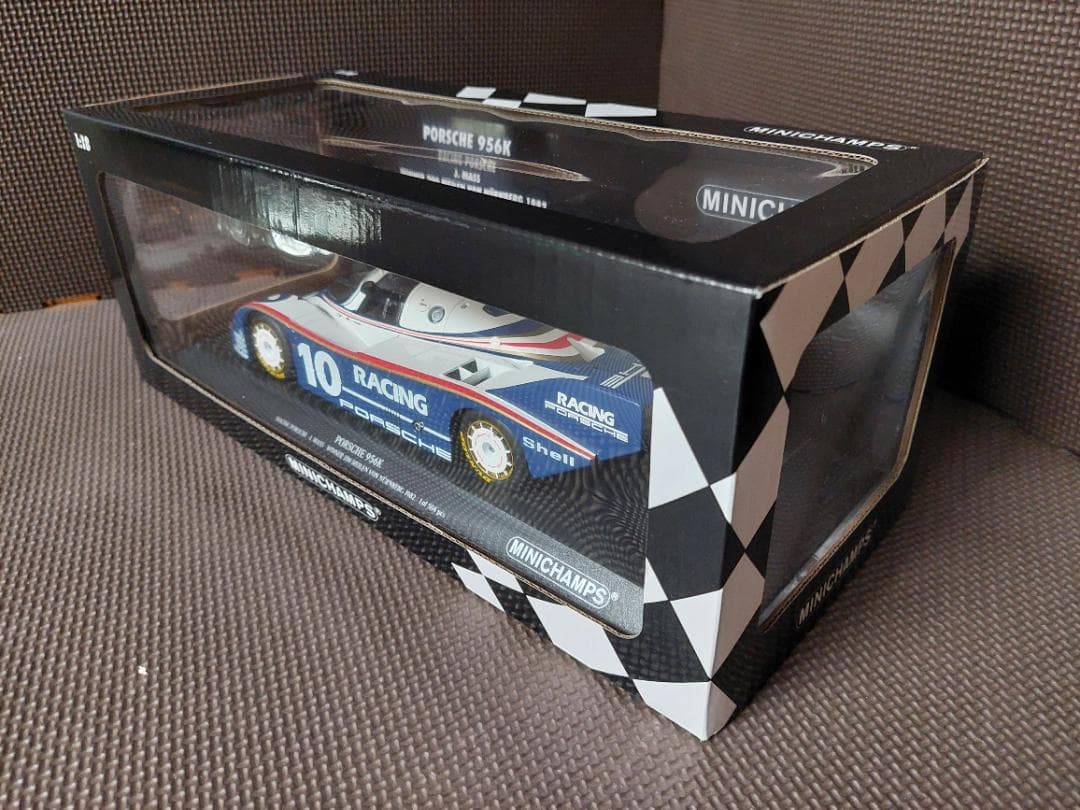 ミニチャンプス 1/18 ポルシェ956K 1982 ノリスリンク200 #10