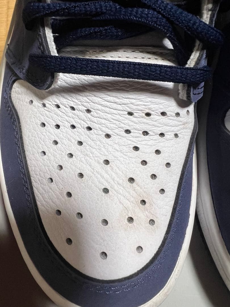 Nike Air Jordan ネイビー/ホワイト シューズ