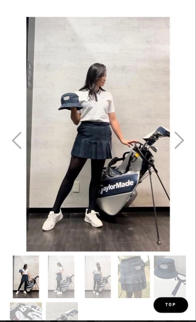 TaylorMade Q I10 キャディバッグ シルバー/ネイビー新品フード付