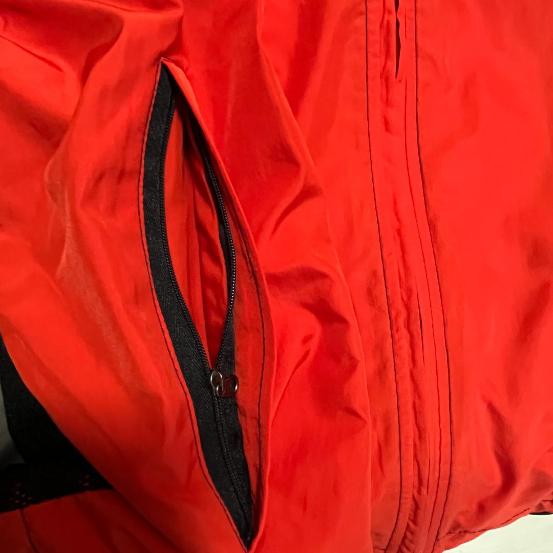 希少 90s ナイキ アガシモデル 2WAY ジャケット ベスト 赤 L相当美品