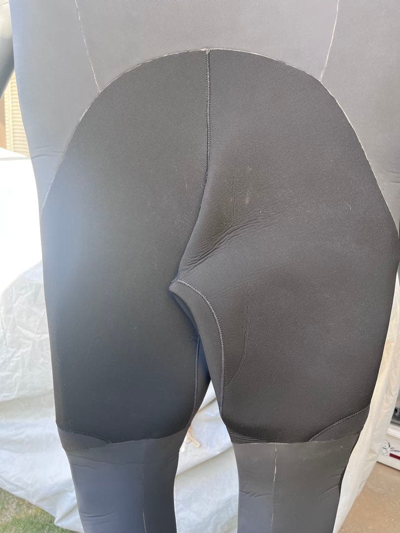 美品　5×3㎜セミドライ　ロングチェストジップ　XXLB