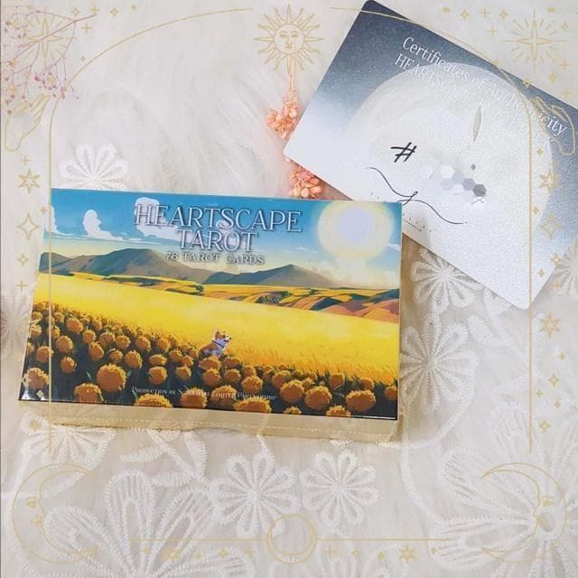 正規品証明書付【ハートスケープ・タロットカードⅡ】タイの幻のインディーズデッキ