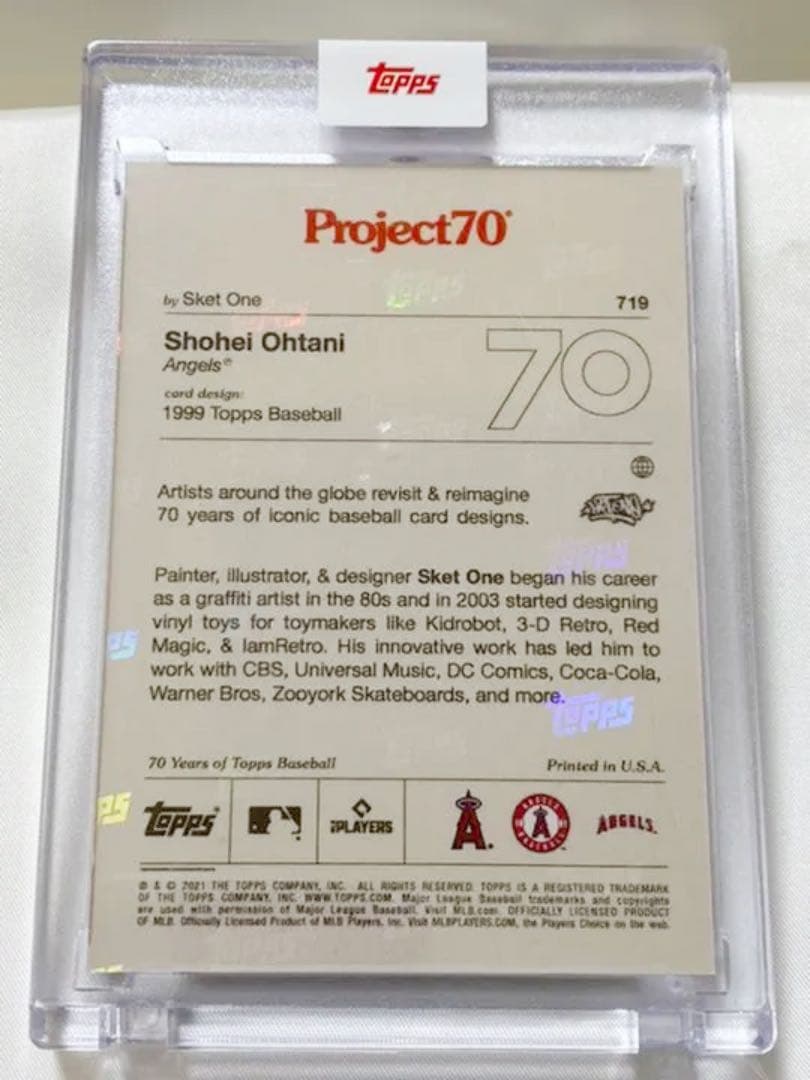大谷翔ToppsProject70Card719-SketOne PR：3606