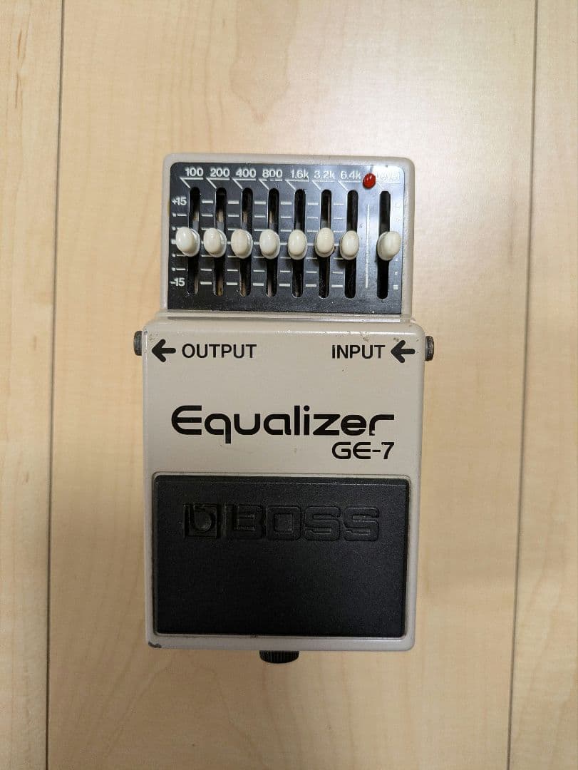 BOSS GE-7 イコライザー　日本製？台湾製？
