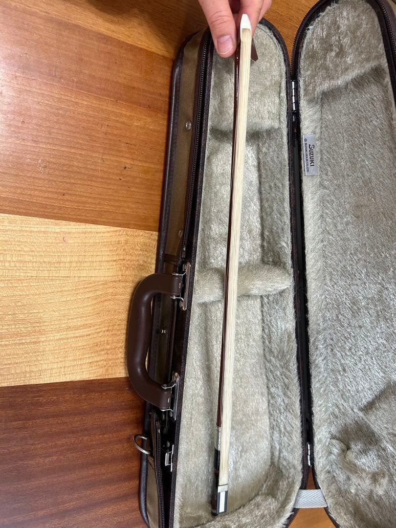 中古　SUZUKI バイオリン　1/8 No200 本体、弓2本、ケース
