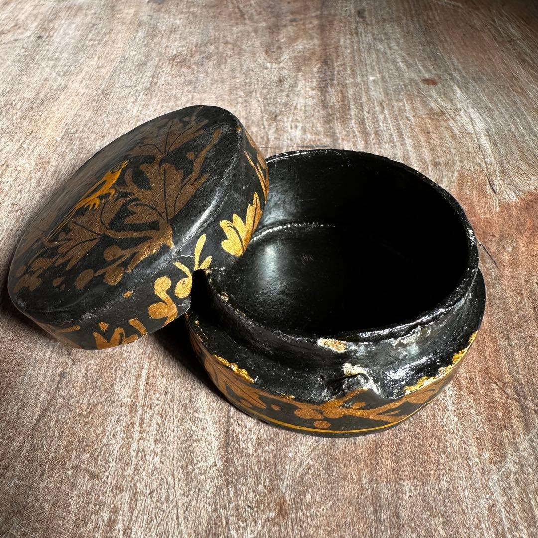 【希少】中国美術　小箱　小物物入れ　骨董