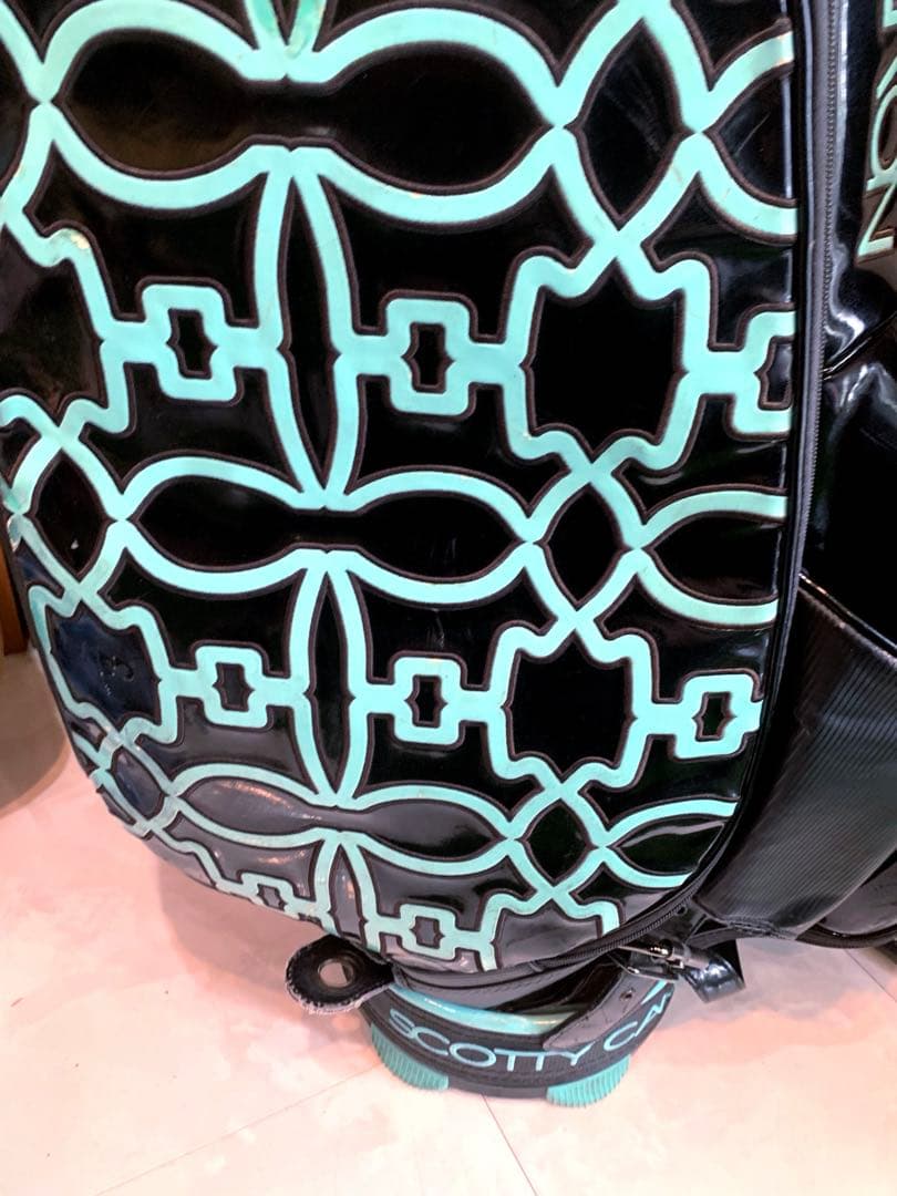 希少　正規品　スコッティキャメロン　ドッグパターン　キャディバッグ　スタッフ