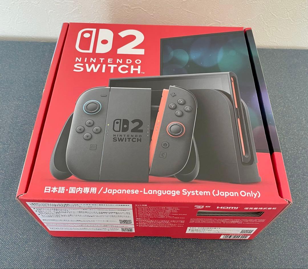 新品ニンテンドースイッチ2 Nintendo Switch2 日本語対応国内専用