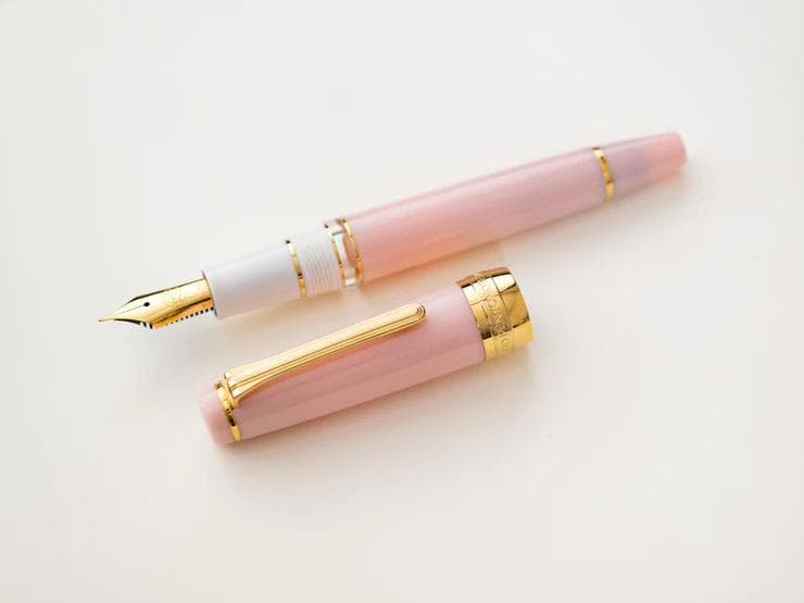 絶版品 入手困難 セーラー万年筆 レアロ 吸入式 EF ゆきのしたで 極細字