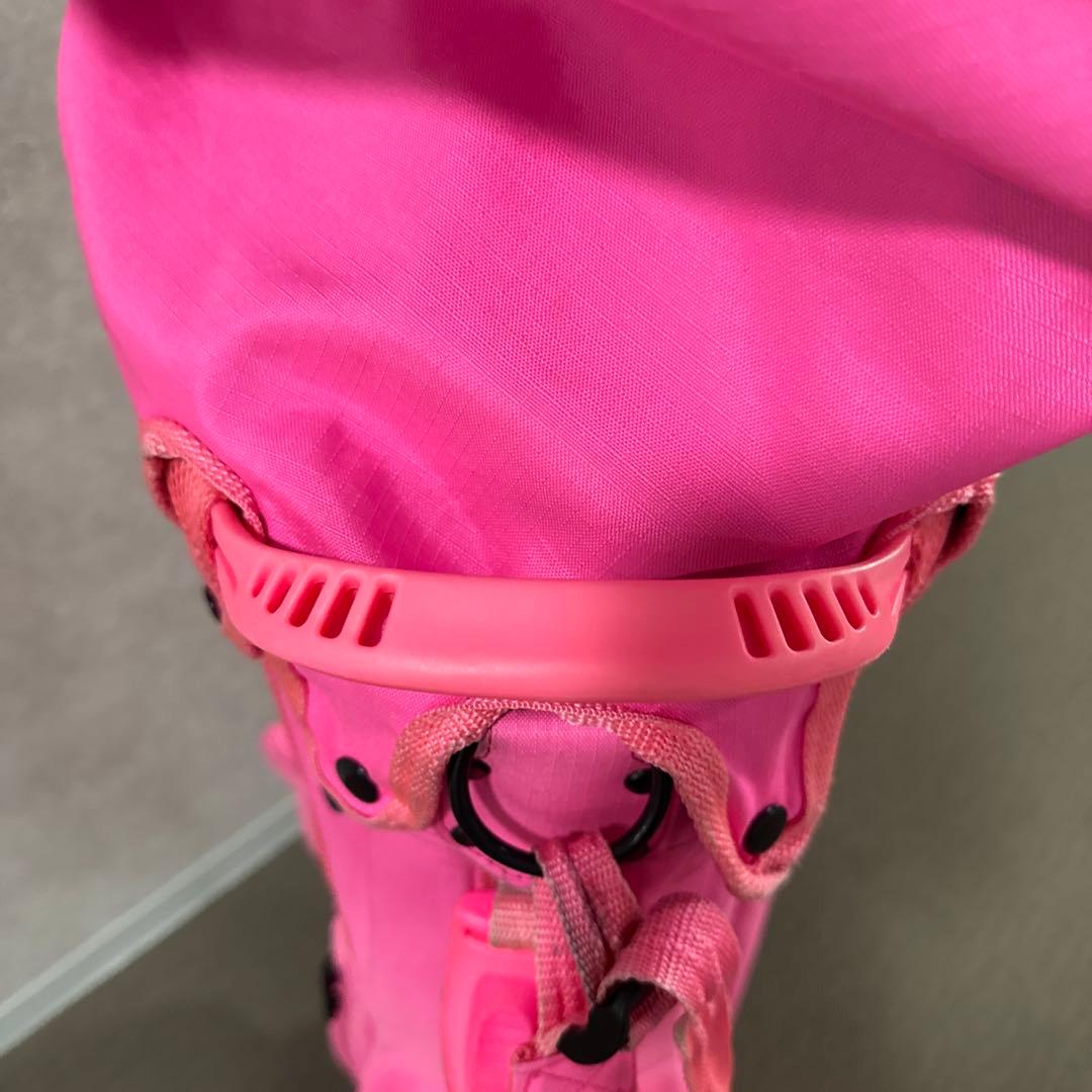 JACK BUNNY ピンク キャディバッグ　中古