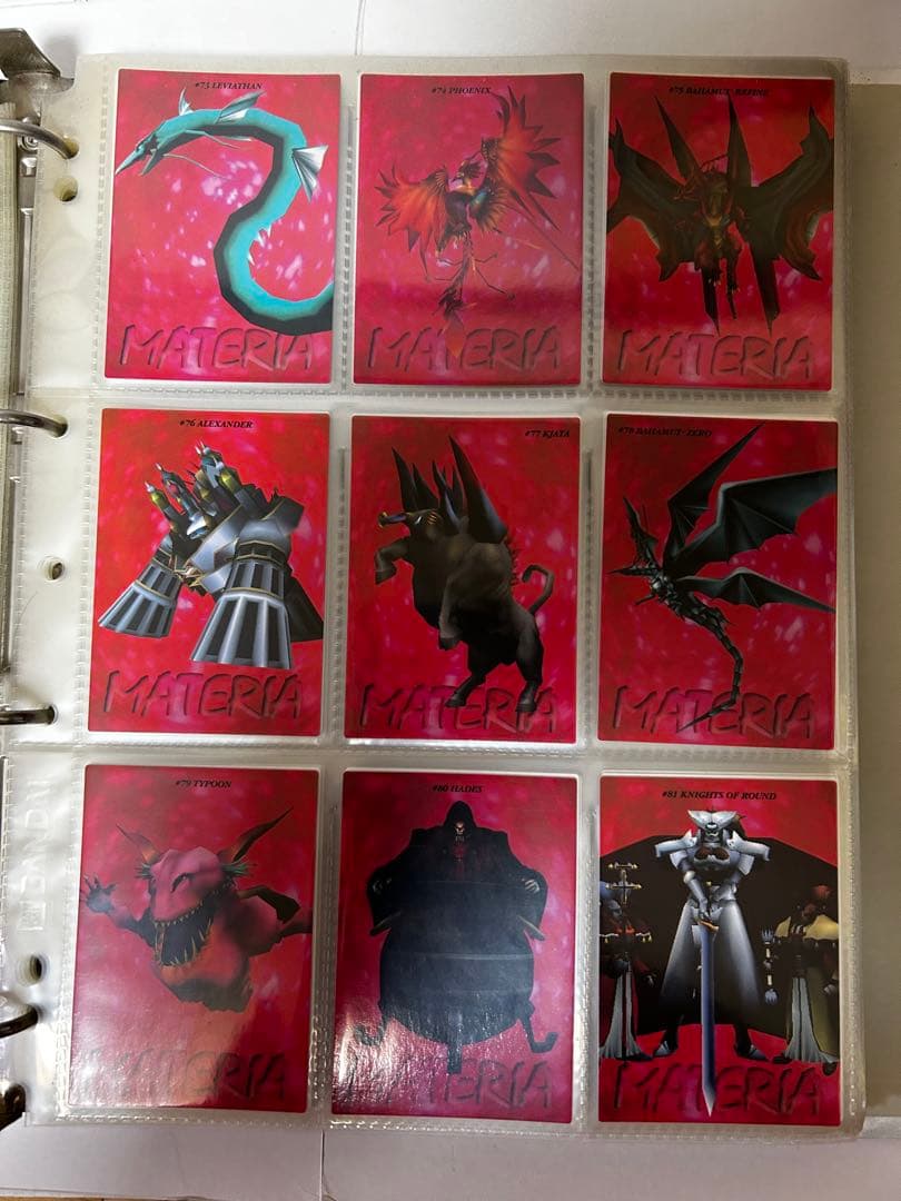 ファイナルファンタジー7 カードダスマスターズ　全初版140枚+オマケカード