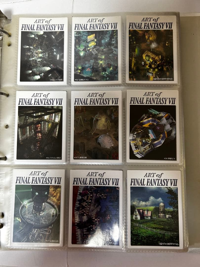 ファイナルファンタジー7 カードダスマスターズ　全初版140枚+オマケカード