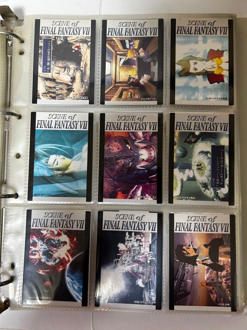 ファイナルファンタジー7 カードダスマスターズ　全初版140枚+オマケカード