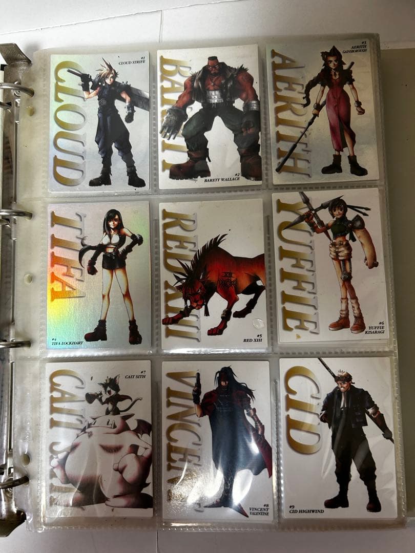 ファイナルファンタジー7 カードダスマスターズ　全初版140枚+オマケカード