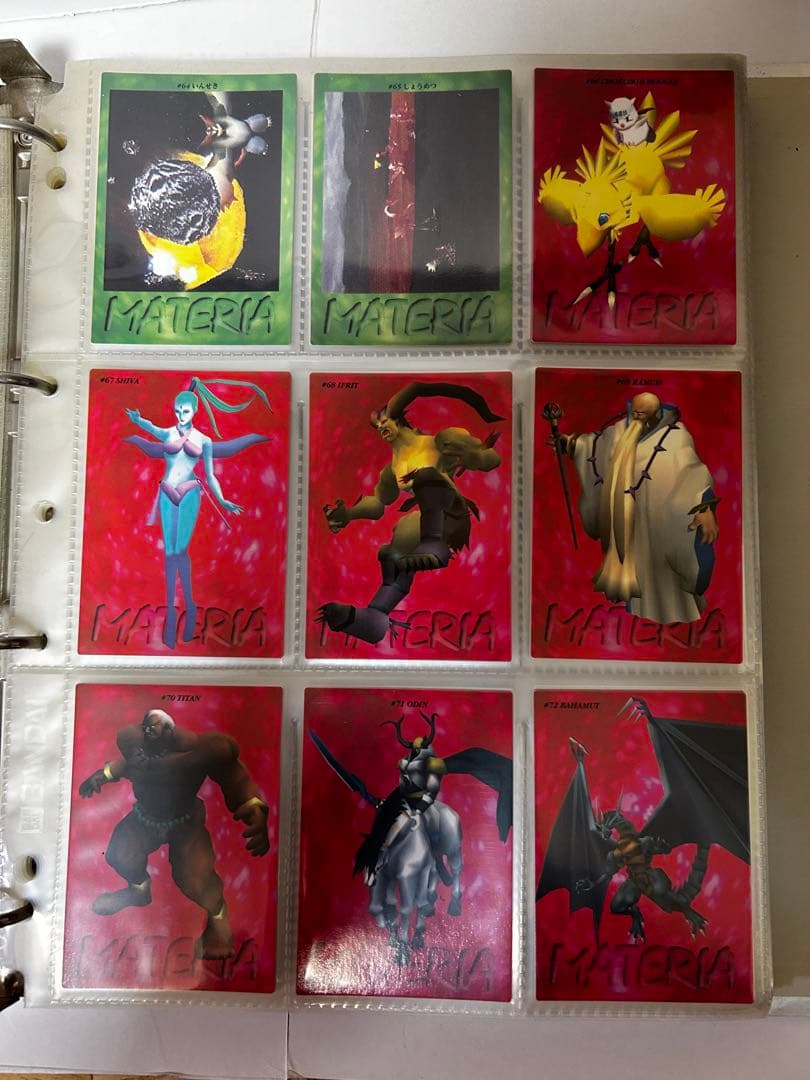 ファイナルファンタジー7 カードダスマスターズ　全初版140枚+オマケカード