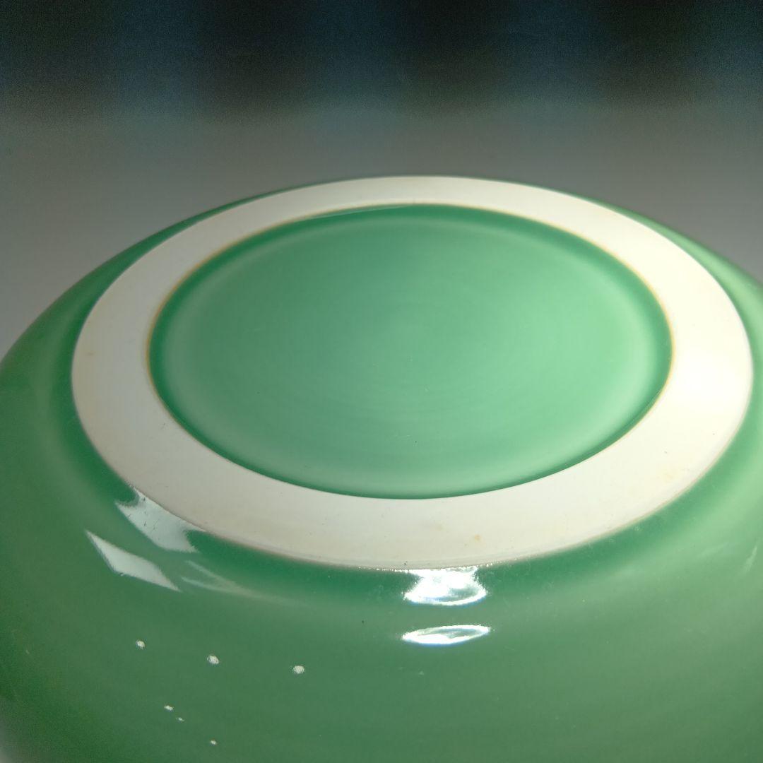 最後値下げ茶道具　青磁平水指　蒔絵蓋　紙箱