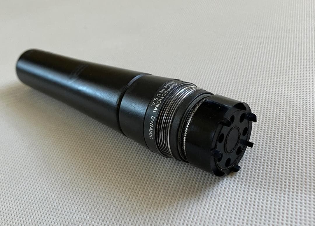 【Vintage】SHURE SM58 USA製 ポルシェロゴ（ケース付き）