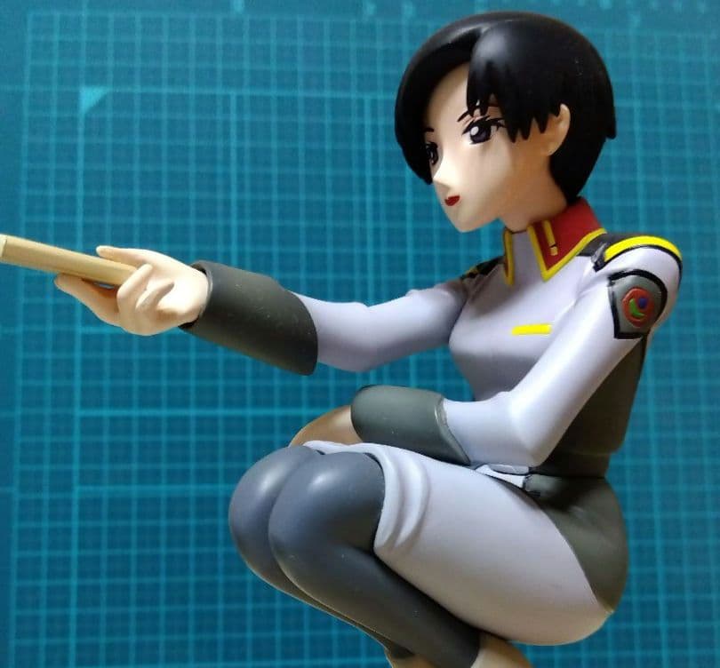 【ガンダムSEED】ポリストーン製塗装済完成品 ナタル・バジルール フィギュア