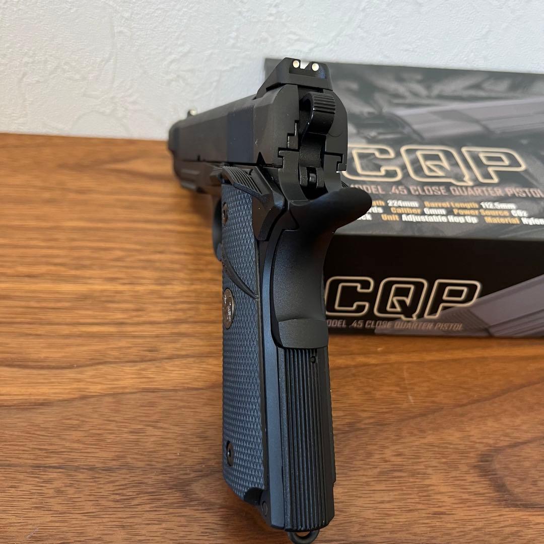 美品 カーボネイト Carbon8 M45 CQP CO2 ガスガン