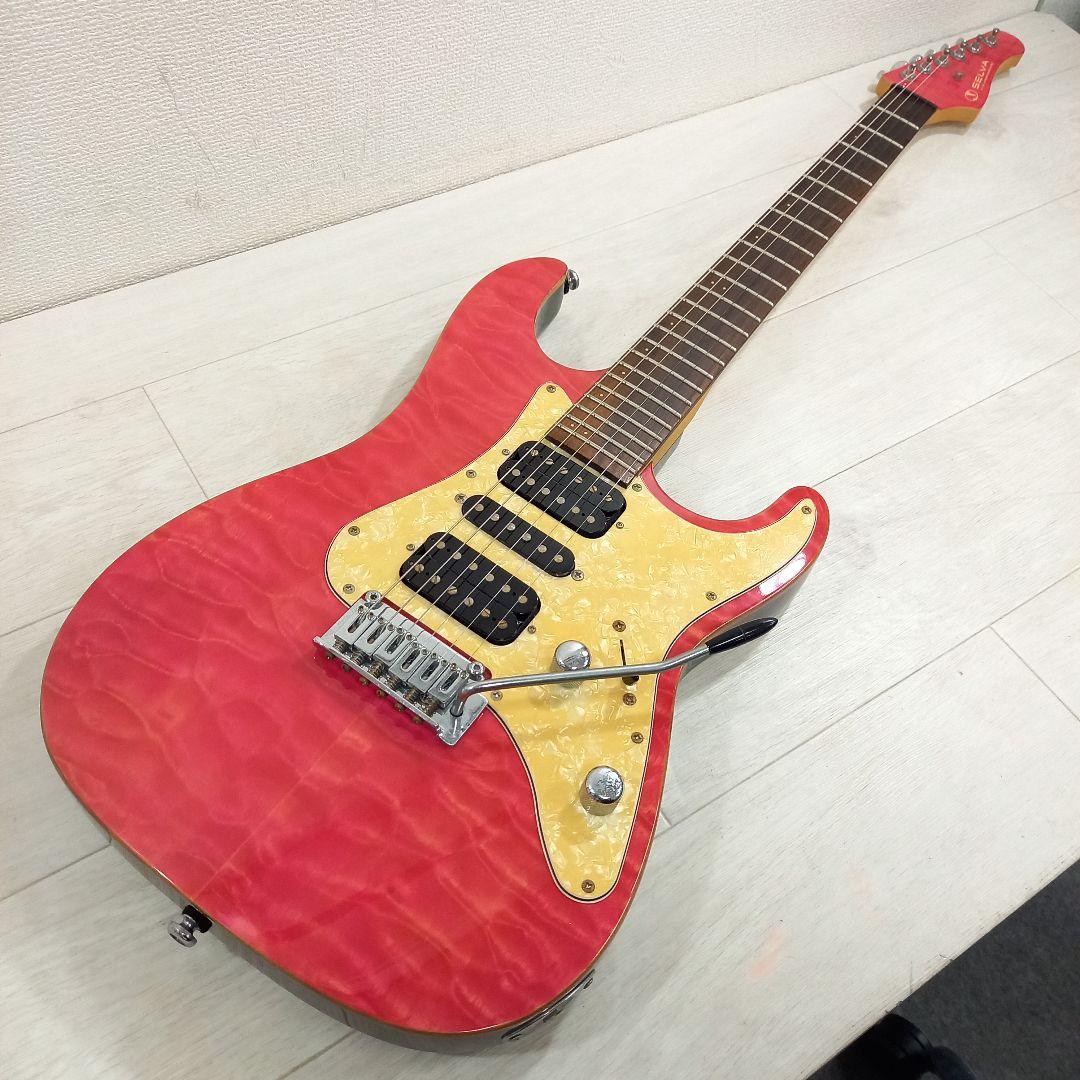 SELVA SST-600 HSH 24フレット ピンク セルバ