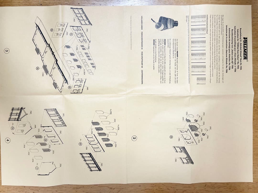 Vollmer \"Altstadt\"駅　キット