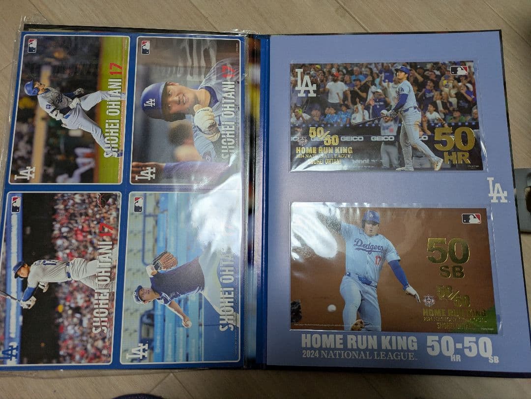 大谷翔平 プレミアムフレームセット 50-50　2冊のセット