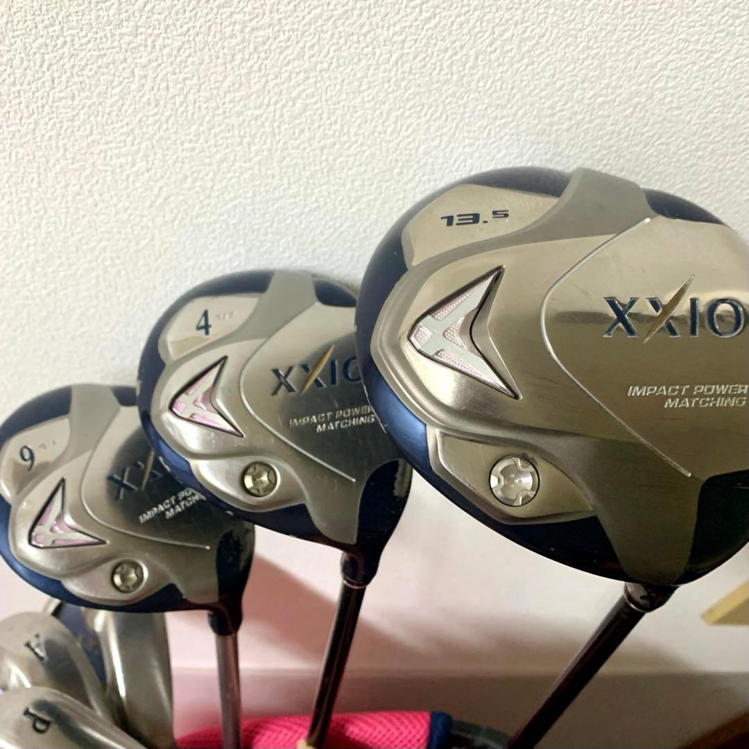 大人気◇XXIO レディースゴルフクラブセット／ジャックバニー キャディバッグ