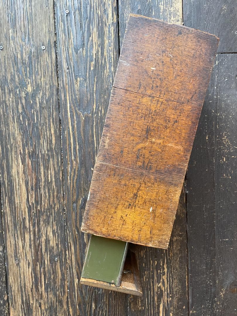 アンティーク ドロワー 木製 引き出し 真鍮 取手 ハンドル カード ケース