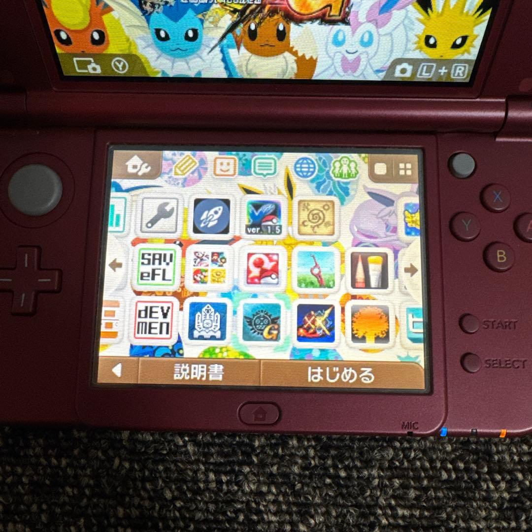 Newニンテンドー3DS LL メタリックレッド