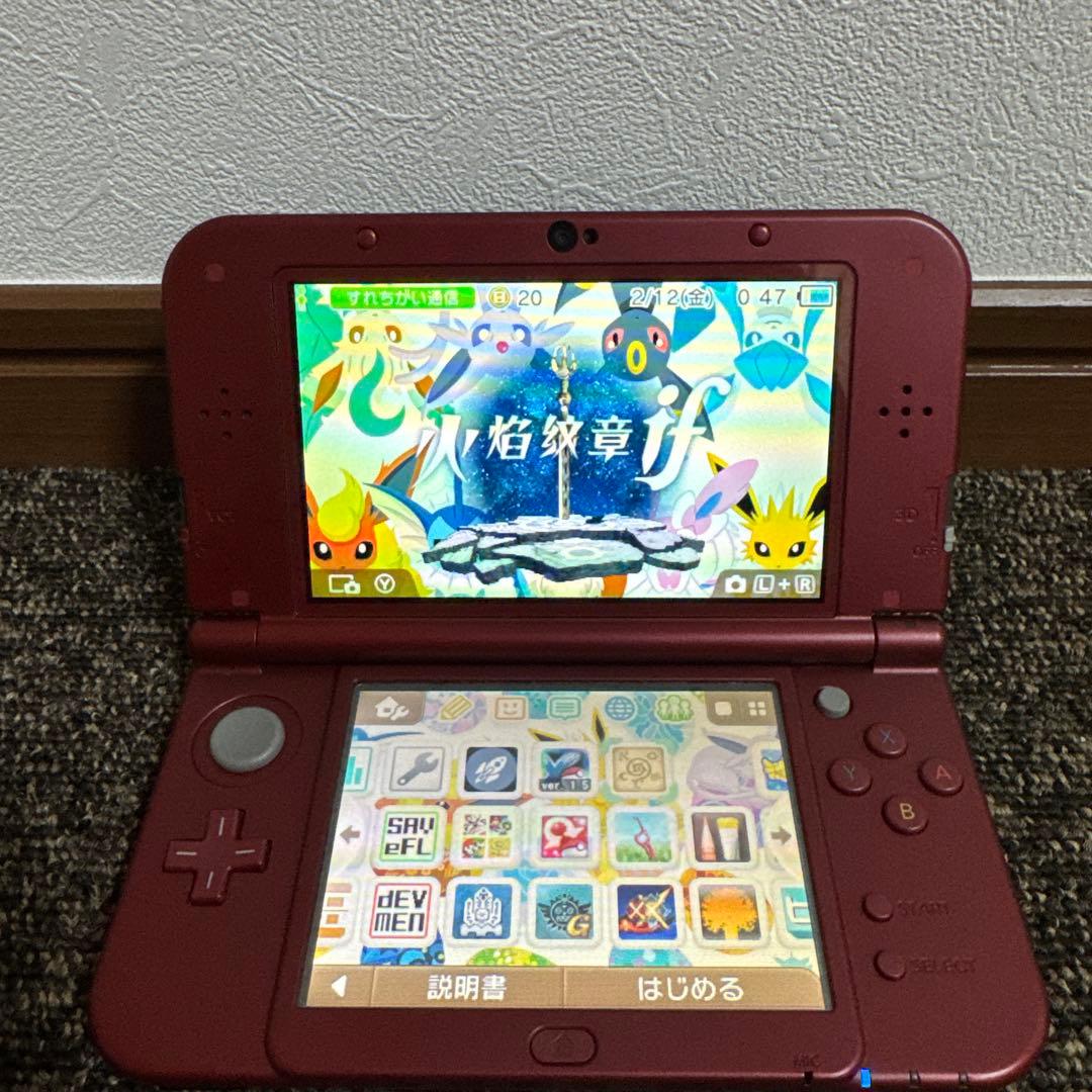 Newニンテンドー3DS LL メタリックレッド