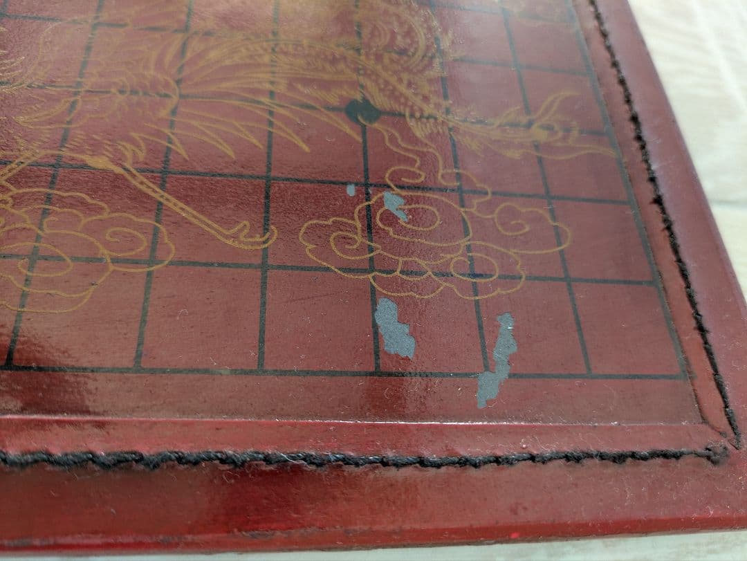 囲碁盤セット ドラゴンデザイン