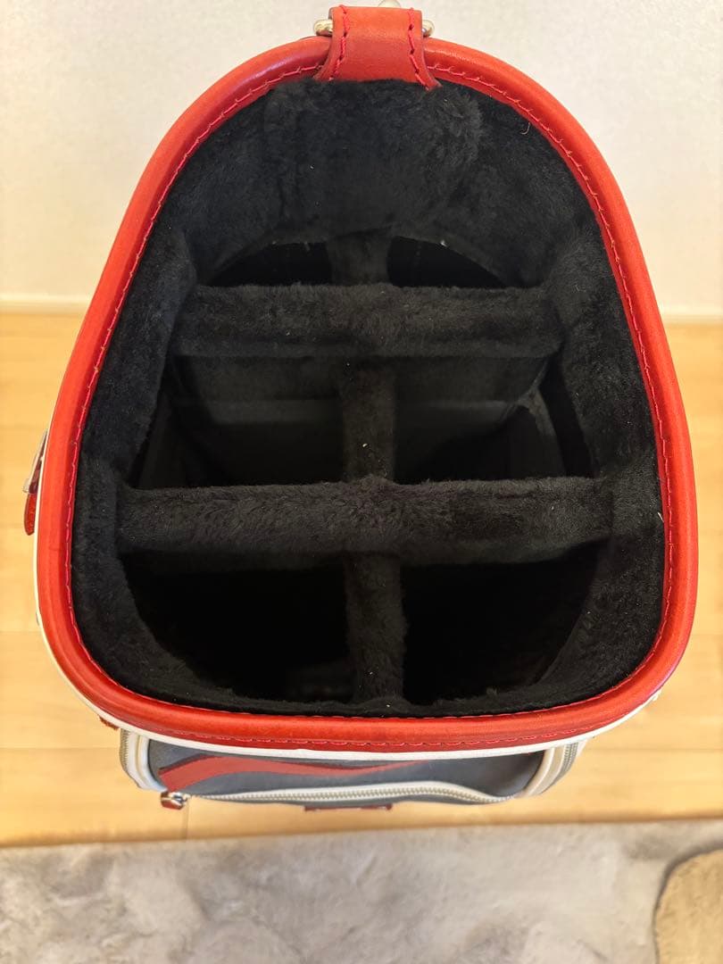 木の庄帆布　クロスハンドル　カートキャディバック