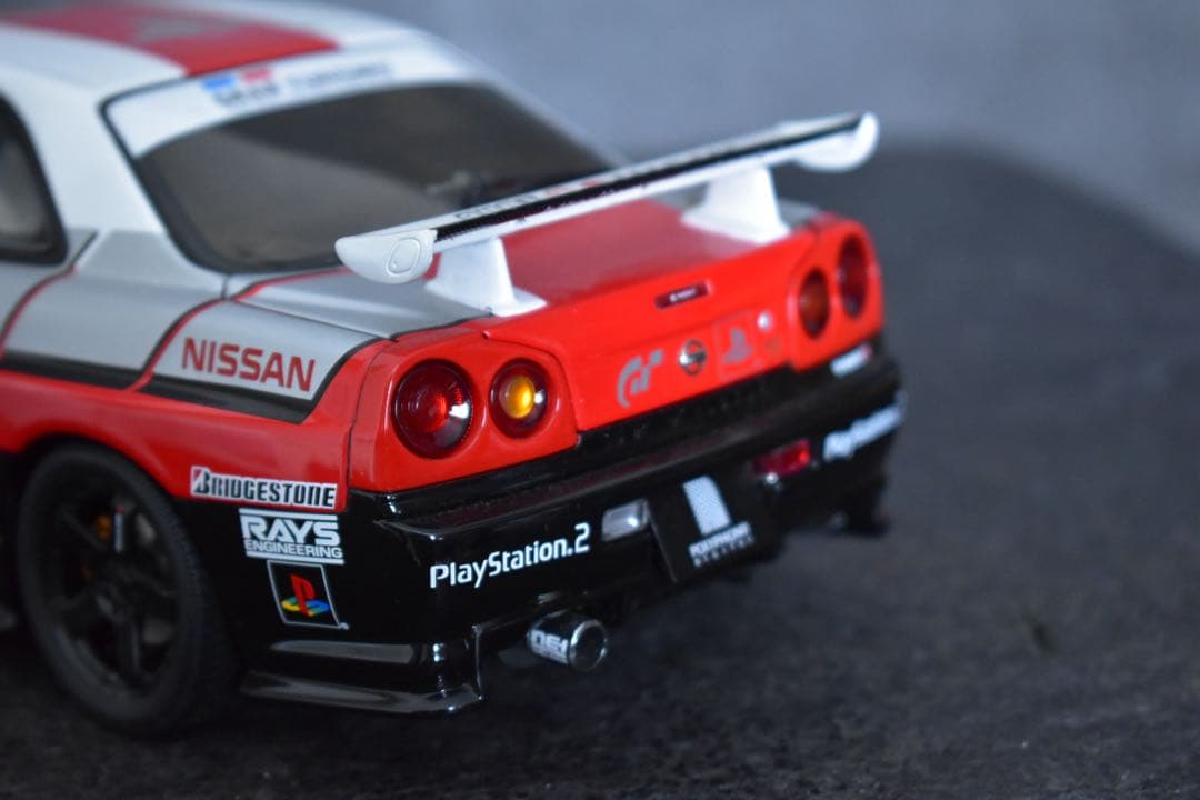 1/18 オートアート 日産 グランツーリスモ R34 スカイライン GT-R