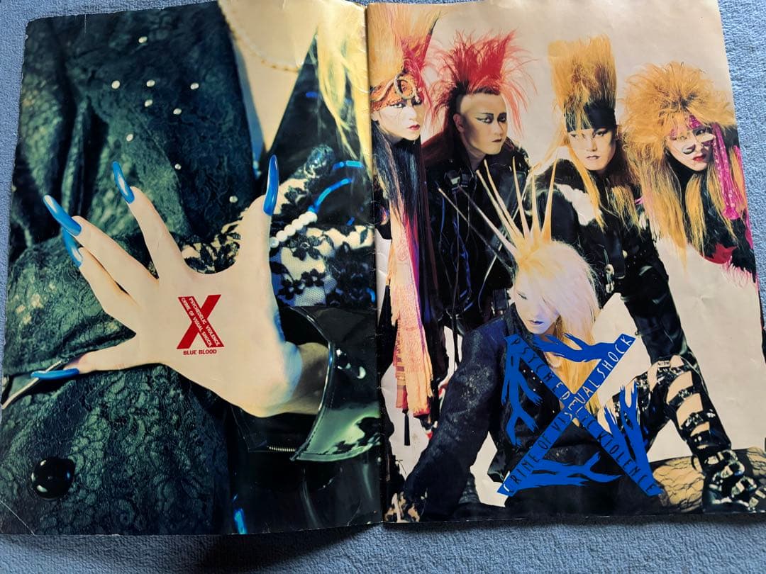 X BLUE BLOOD TOUR パンフ