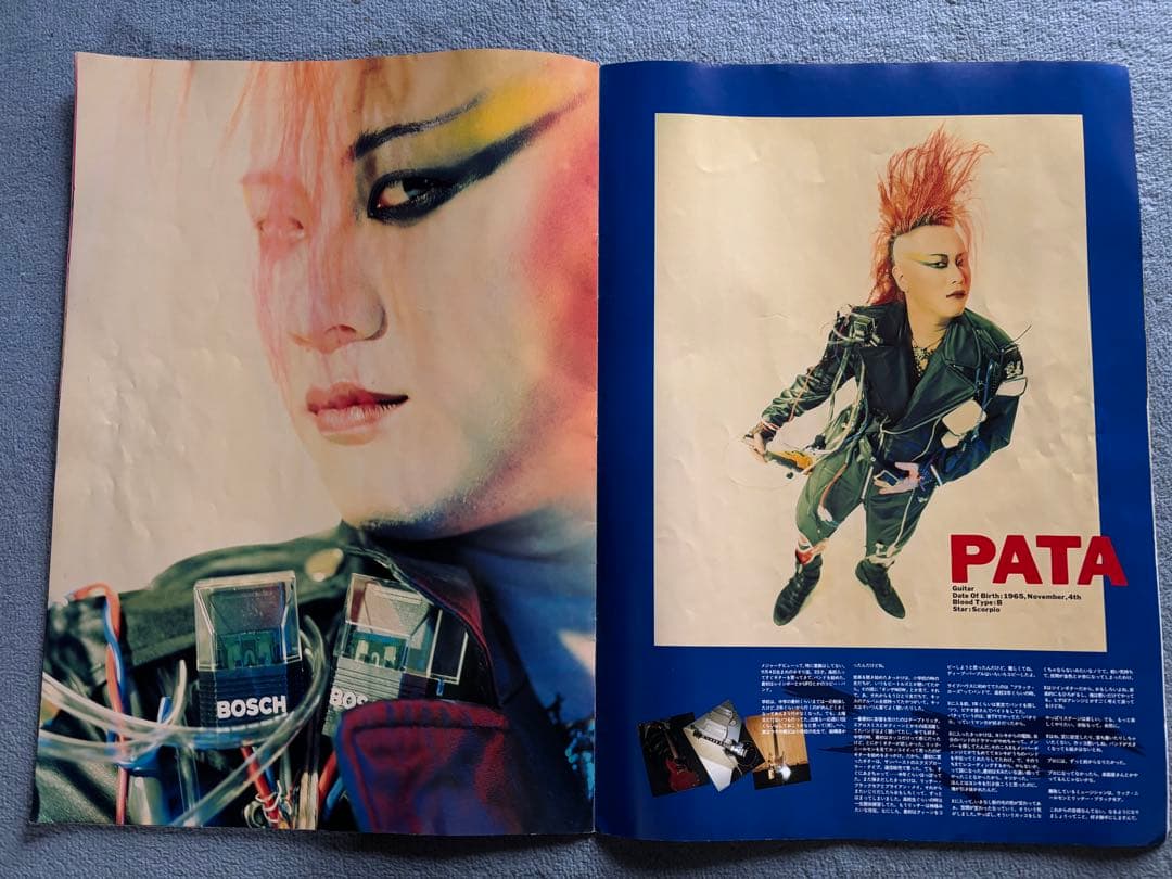 X BLUE BLOOD TOUR パンフ