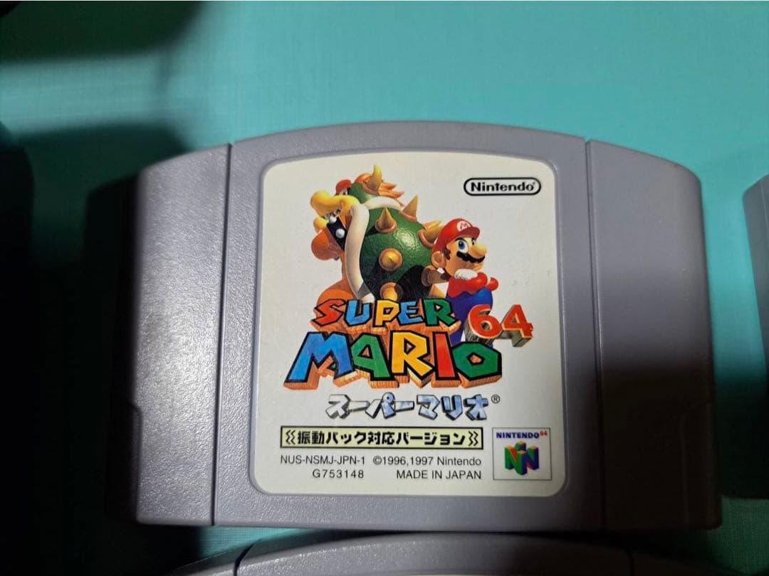 ニンテンドー64　本体＆カセットセット