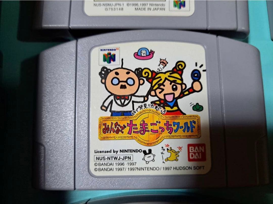 ニンテンドー64　本体＆カセットセット