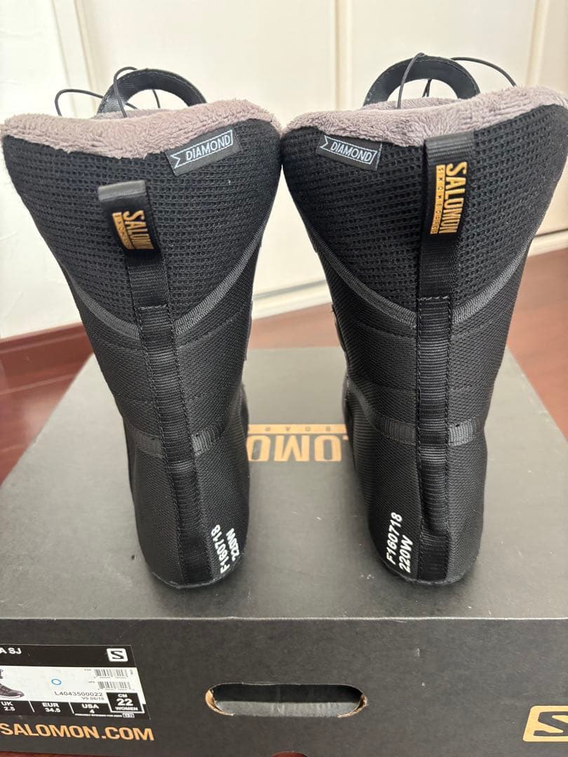 Salomon Ivy Boa SJ ブラック 22cm