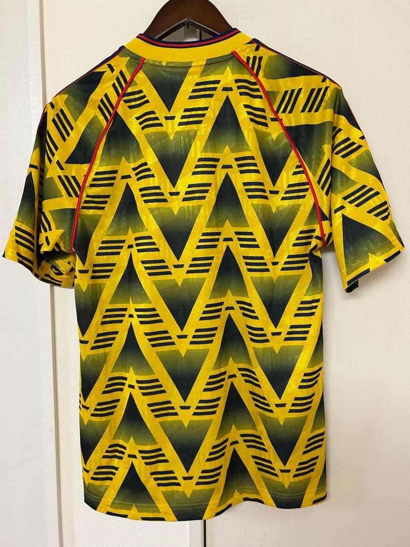 【国内正規品】 アーセナル 91-93アウェイ復刻ユニフォーム XL