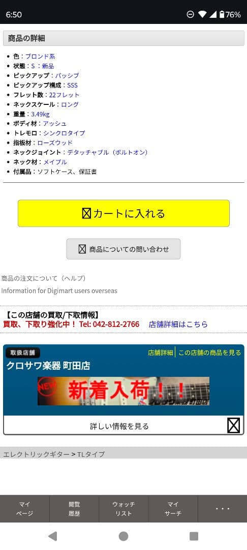 FUJIGEN　ストラトキャスター