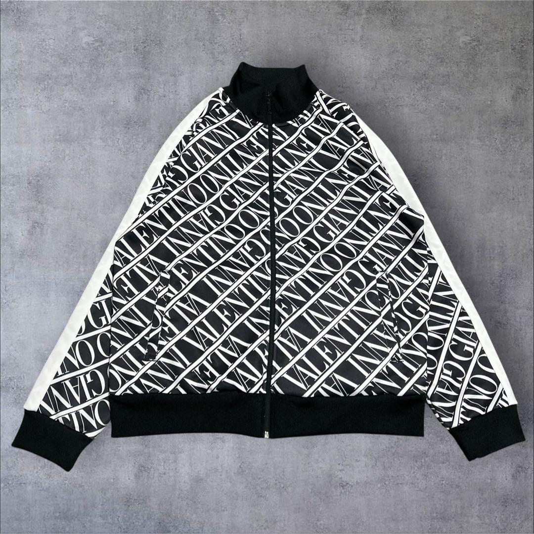 未使用級✨ヴァレンティノ　トラックジャケット　セットアップ　総柄　ジャージ　3L