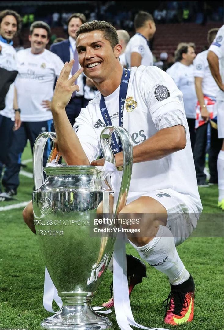 選手支給品RonaldoCR7ロナウド レアル・マドリード15/16Final8