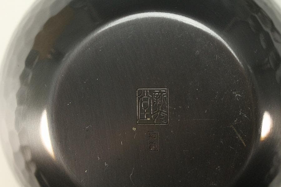 美術銅器 新光堂 急須 共箱 未使用(K-LC865)