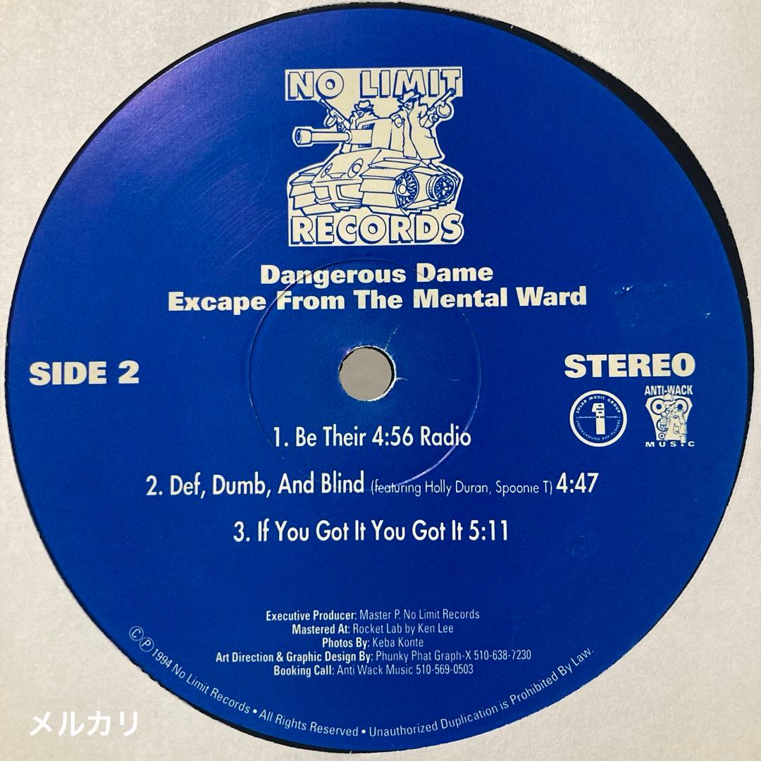 G-RAP / Dangerous Dame ‎– Excape From 〜